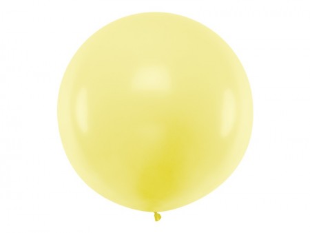 Ballon rond 1m - Jaune...