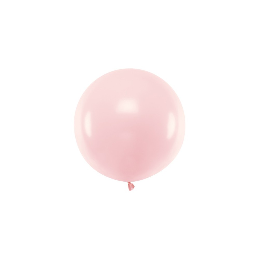 Ballon rond 60cm - Rose pâle pastel