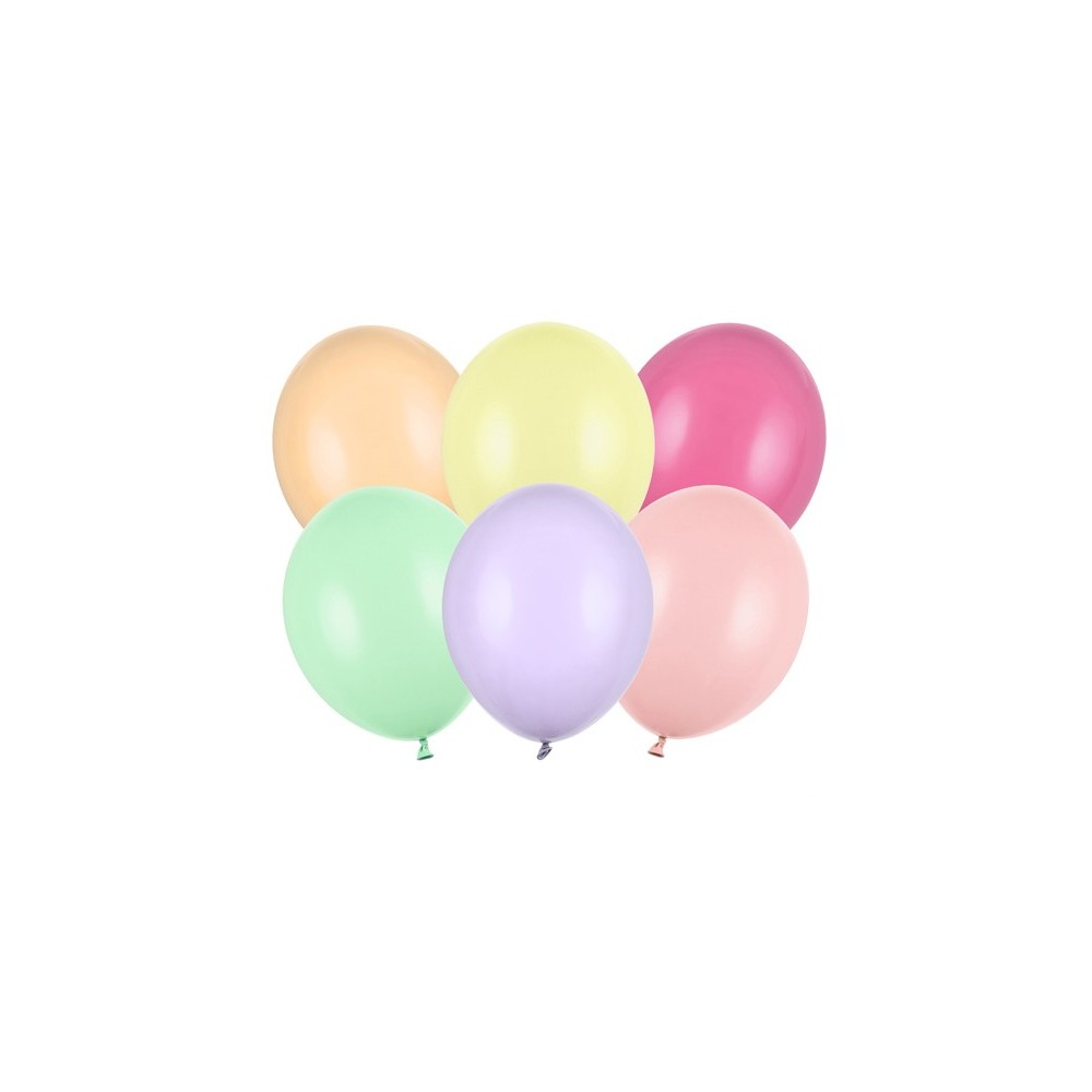 100 Ballons Strong 12cm - Pastel Mix