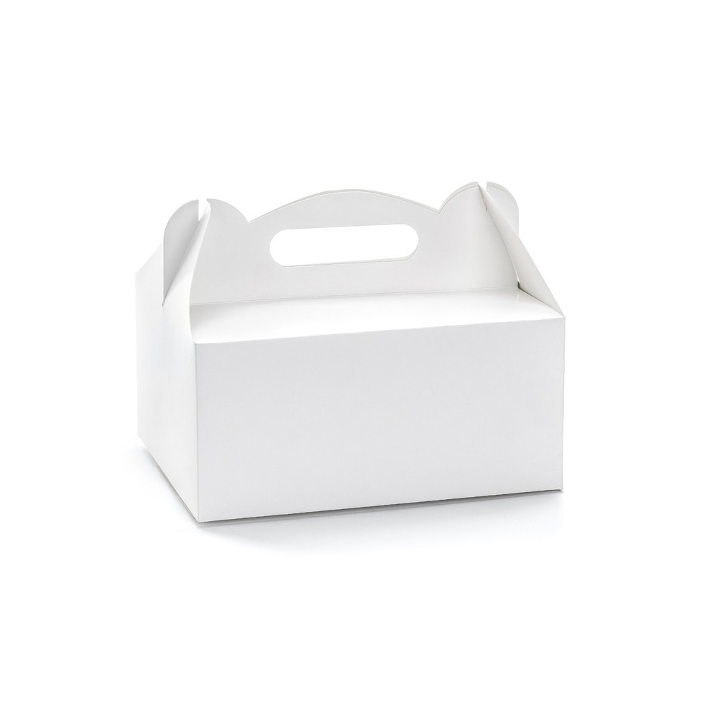 10 Boîtes à gâteaux décoratives - blanches