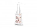 Sac en coton - Team bride - blanc