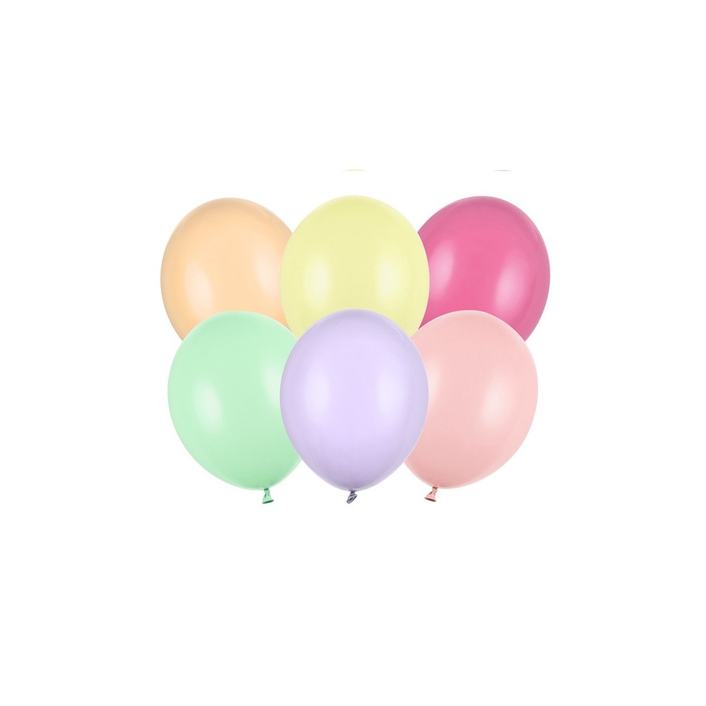 50 Ballon Strong 23 cm - Pastel Mix