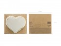 20 Serviettes de table - coeur