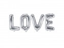 Ballon en mylar Love - argent