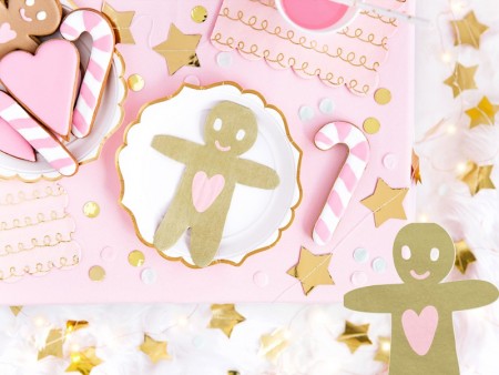 20 Serviettes Gingerbread Man