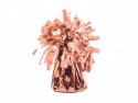 4 Poids ballon en mylar - or rose en mylar