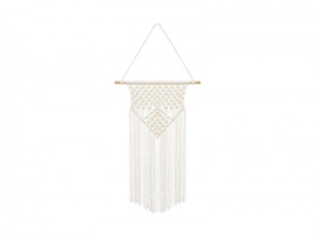 Macramé - Blanc cassé- 30x49cm