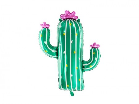 Ballon en mylar Cactus