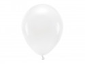 100 Ballons Eco 30 cm blanc pastel