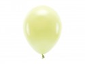 100 Ballons Eco 26 cm pastel - jaune vif