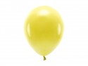 100 Ballons Eco 26 cm pastel - jaune foncé