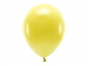 100 Ballons Eco 30 cm pastel - jaune foncé