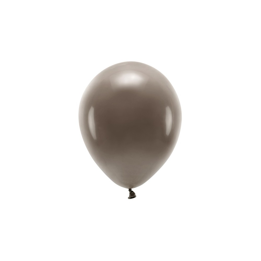 100 Ballons Eco 30 cm marron pastel