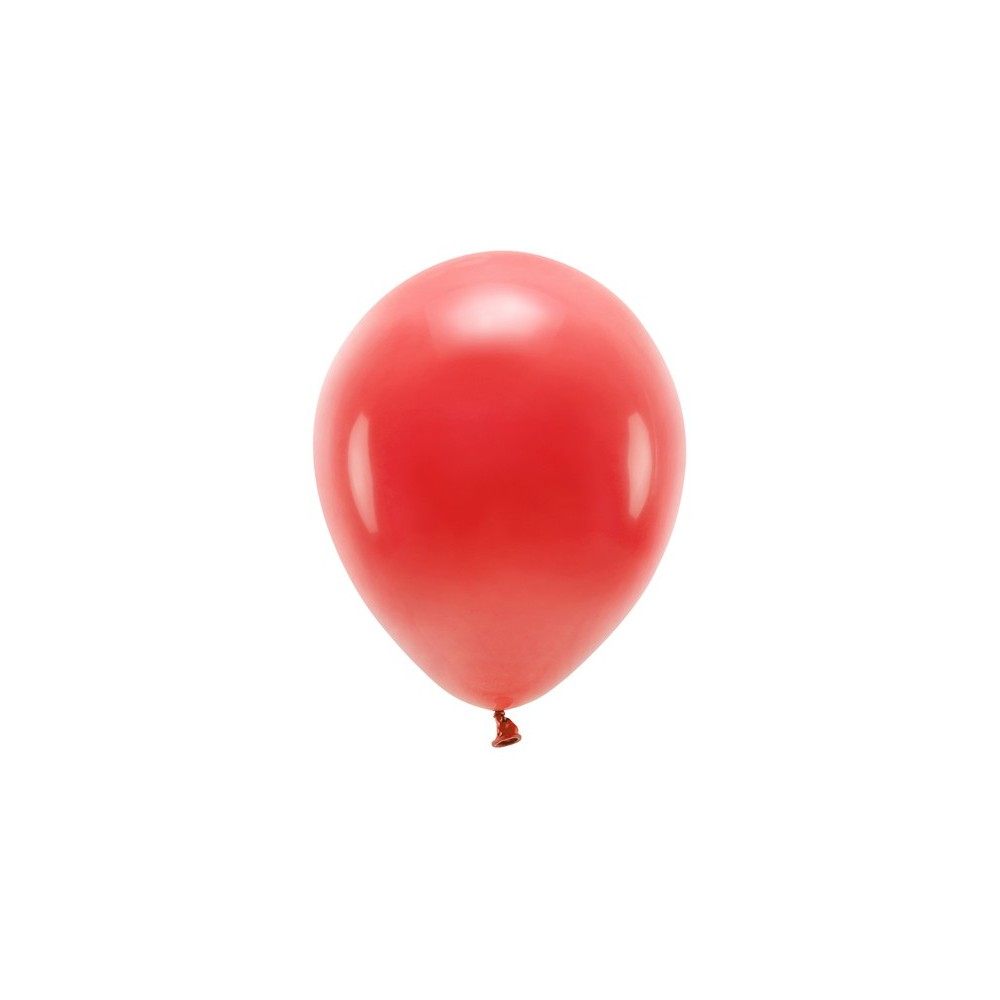 100 Ballons Eco 26 cm rouge pastel