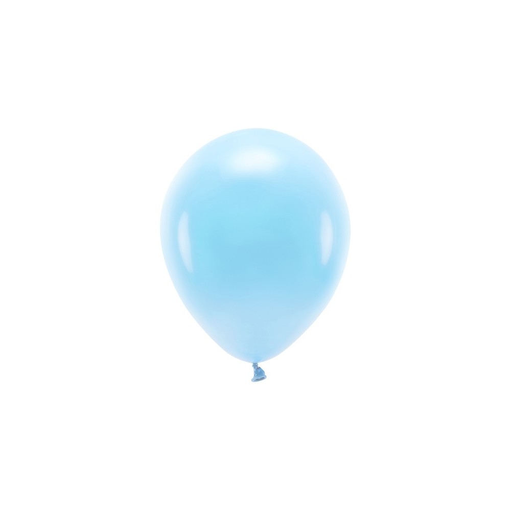 100 Ballons Eco 26 cm bleu pastel