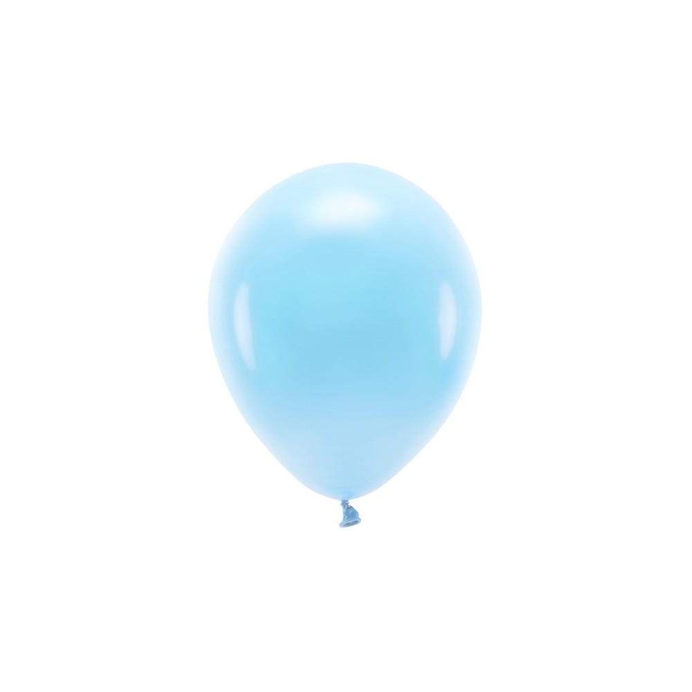 100 Ballons Eco 30 cm bleu pastel