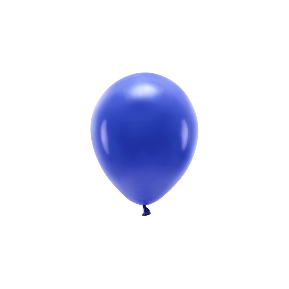 100 Ballons Eco 26 cm pastel - bleu marine