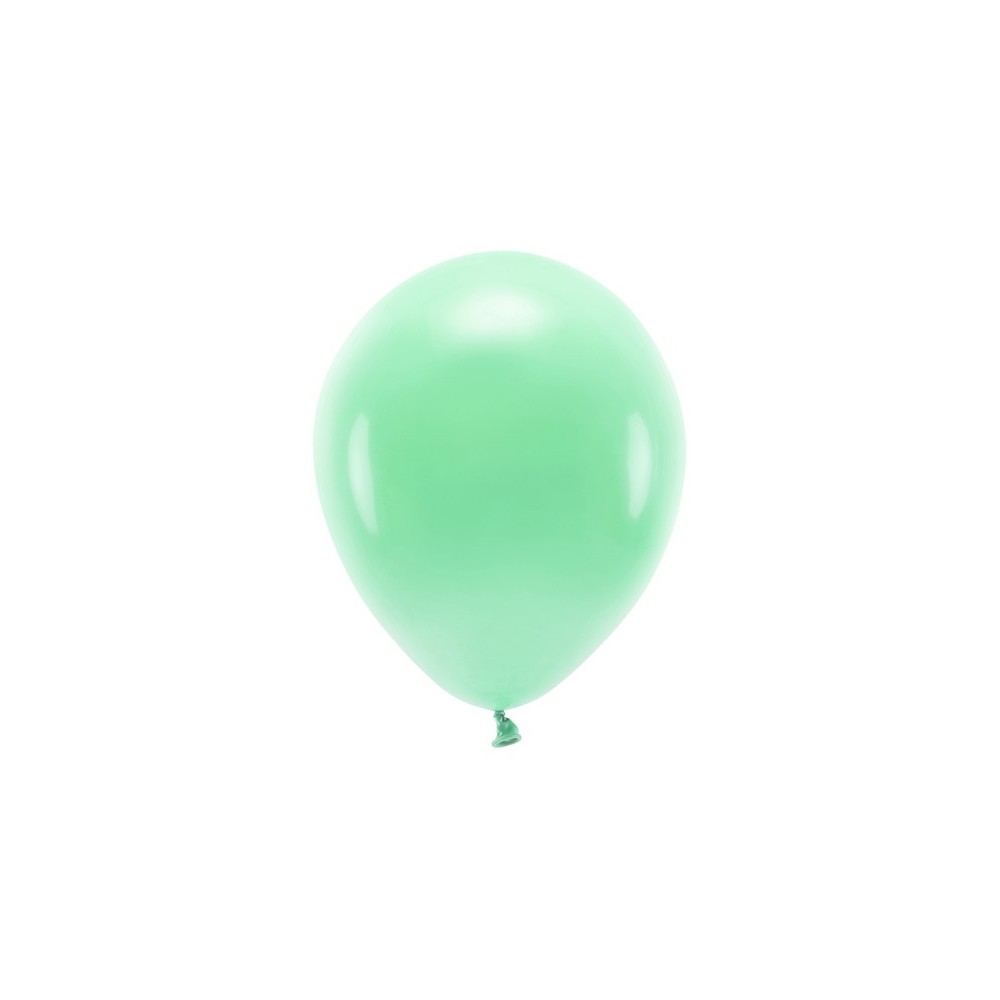 100 Ballons Eco 26 cm pastel - menthe