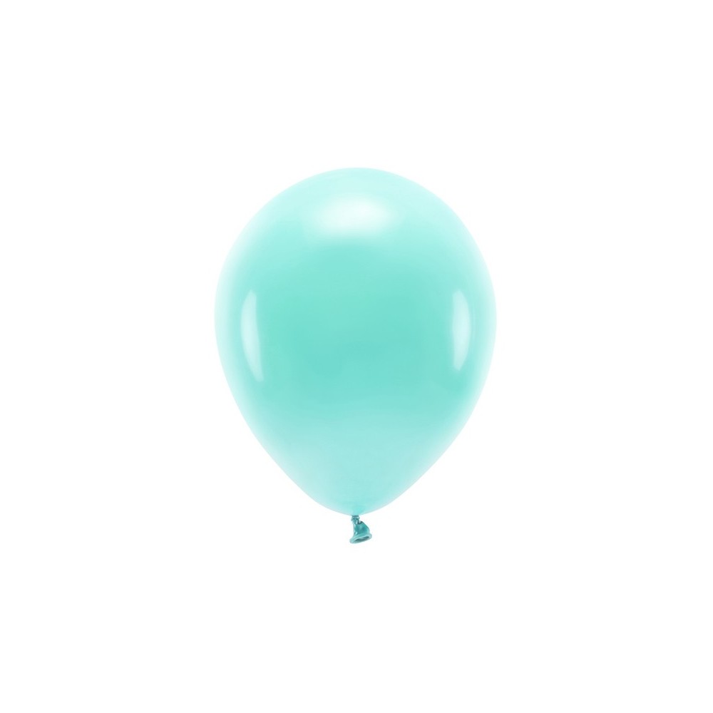 100 Ballons Eco 30 cm pastel - menthe foncée