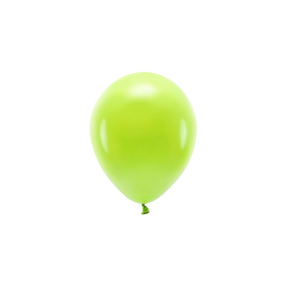 100 Ballons Eco 26 cm vert pastel pomme
