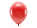 100 Ballons Eco 30 cm - métallisés - rouge