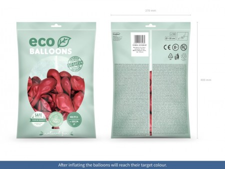 100 Ballons Eco 30 cm -...
