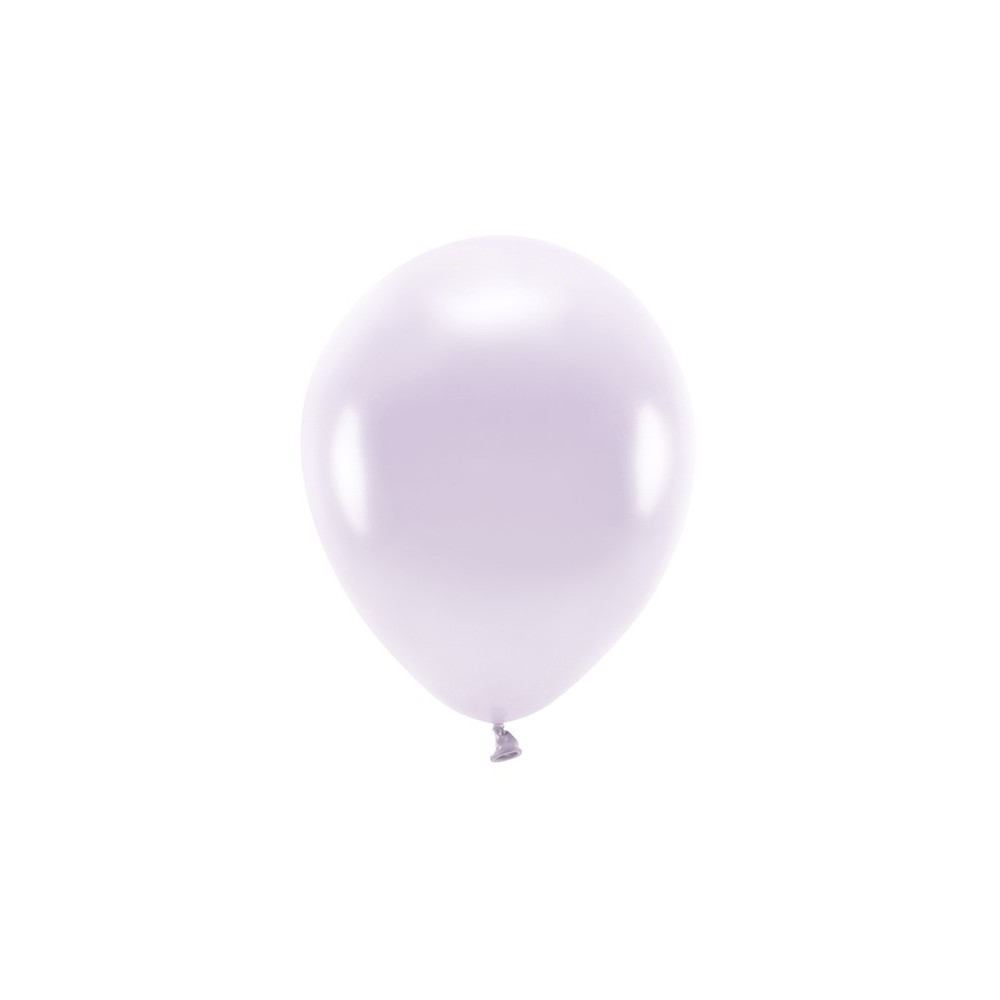 100 Ballons Eco 30 cm - métallisés - lilas