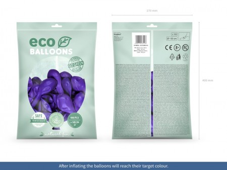 100 Ballons Eco 30 cm -...