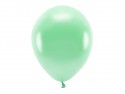 100 Ballons Eco 30 cm - métallisés - menthe