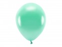 100 Ballons Eco 30 cm - métallisés - menthe foncée