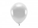 100 Ballons Eco 26 cm métallisés - argent