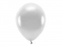 100 Ballons Eco 30 cm métallisés - argent