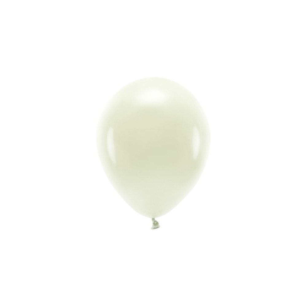 10 Ballons Eco 26 cm pastel - crème