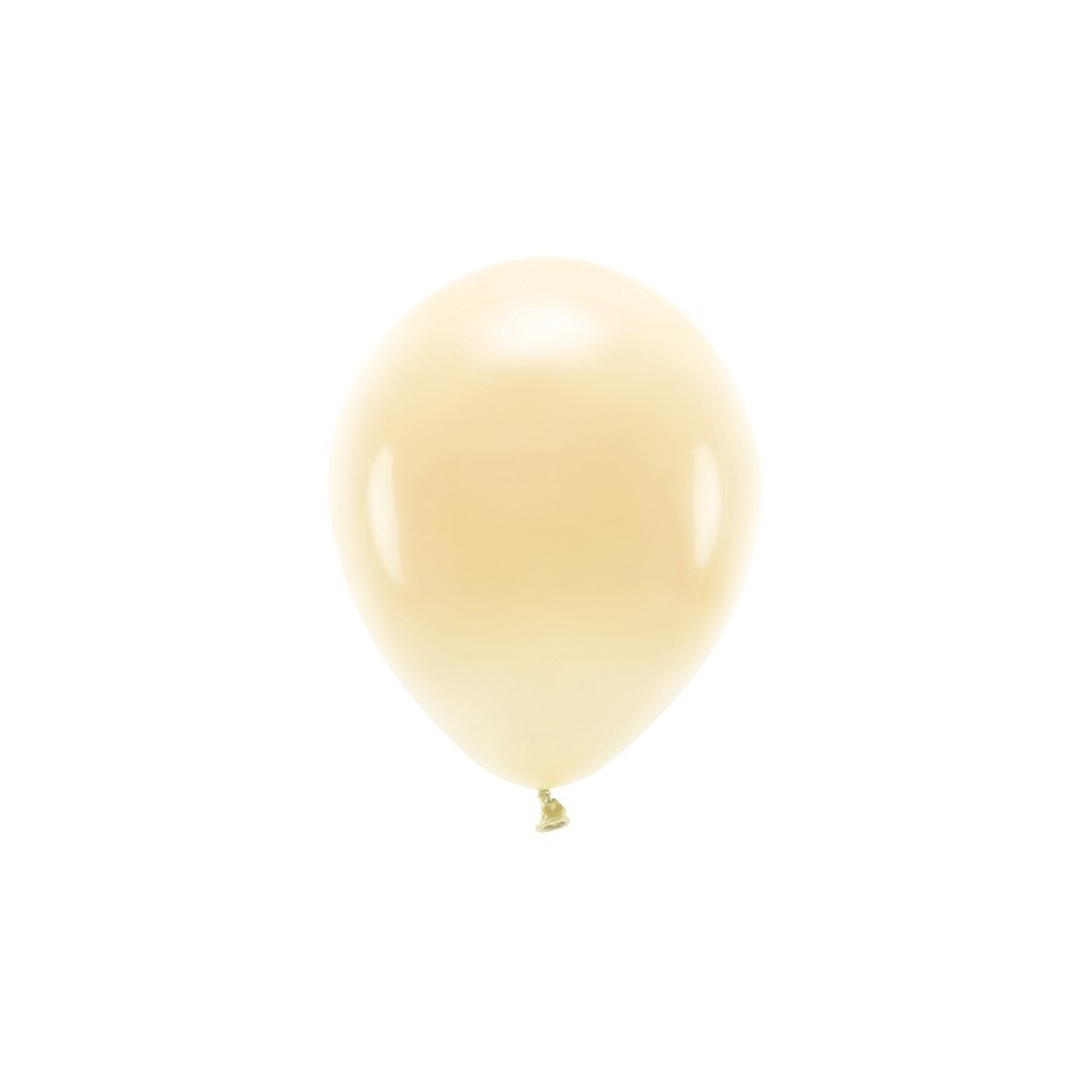 10 Ballons Eco 30 cm pastel - pêche clair