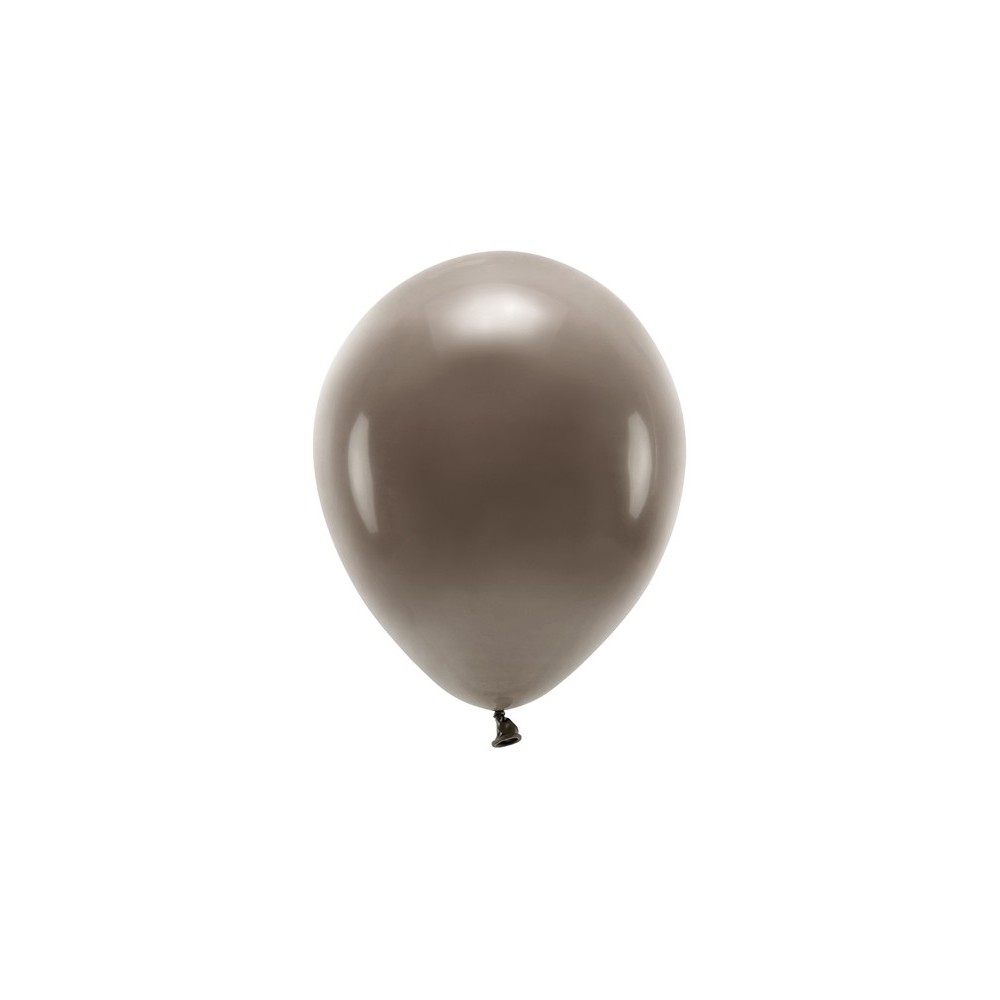 10 Ballons Eco 26 cm pastel - brun