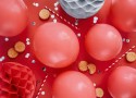 10 Ballons Eco 30 cm pastel - rouge