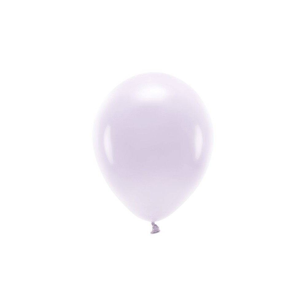 10 Ballons Eco 30 cm pastel - lilas clair