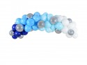 10 Ballons Eco 30 cm pastel - bleu marine