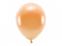 10 Ballons Eco 30 cm - métallisés - orange