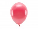 10 Ballons Eco 26 cm métallisés - rouge vif