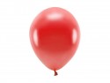 10 Ballons Eco 26 cm - métallisés - rouge