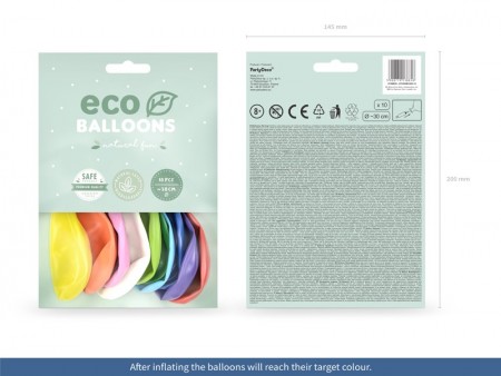 10 Ballons Eco 26 cm -...