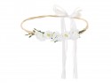 couronne de fleurs - blanc