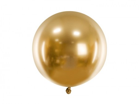 Ballon Glossy rond - or