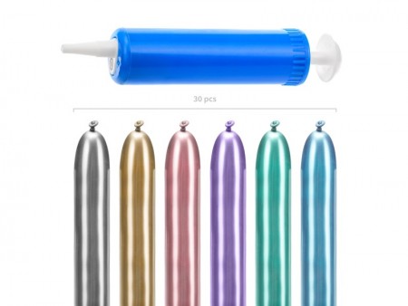 30 Ballons à modeler Glossy...