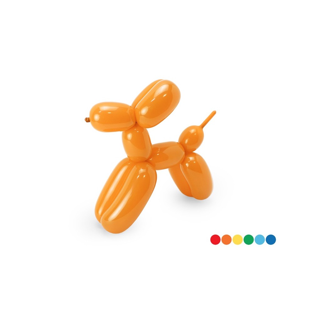 30 Ballons de modelage pastel avec pompe