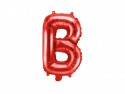 Ballon en mylar Lettre ''B''- 35cm - rouge