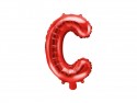 Ballon en mylar Lettre ''C''- 35cm - rouge