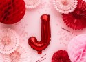 Ballon en mylar Lettre ''J''- 35cm - rouge