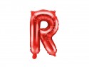 Ballon en mylar Lettre ''R''- 35cm - rouge